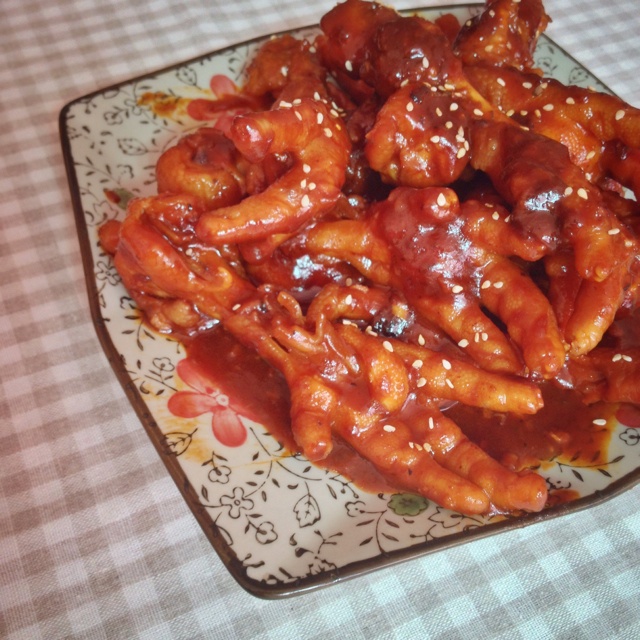 韩式辣鸡爪