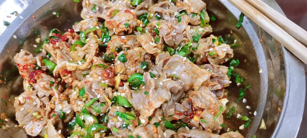 湖南口味香辣鸡胗