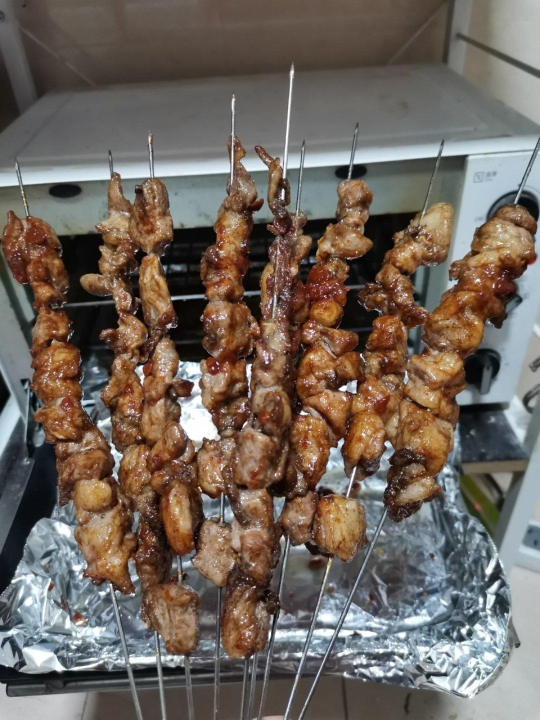 太给力——烤羊肉串（烤箱版）