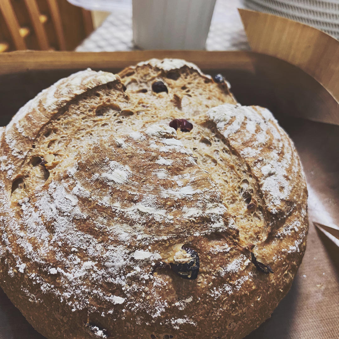 【不藏私食谱：黑麦乡村欧包】不加一颗糖，减脂必备