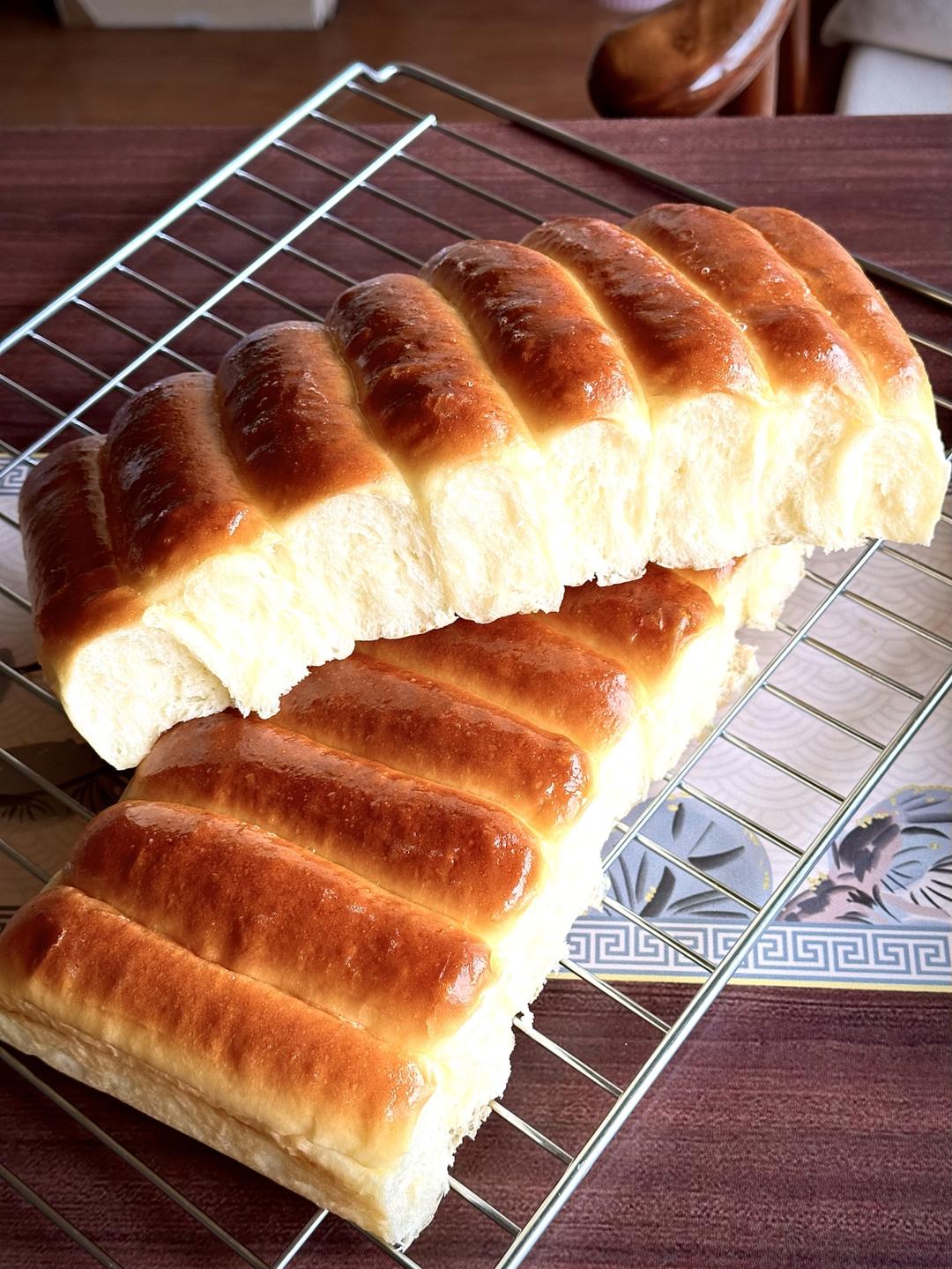 纯奶手撕吐司的做法 步骤1