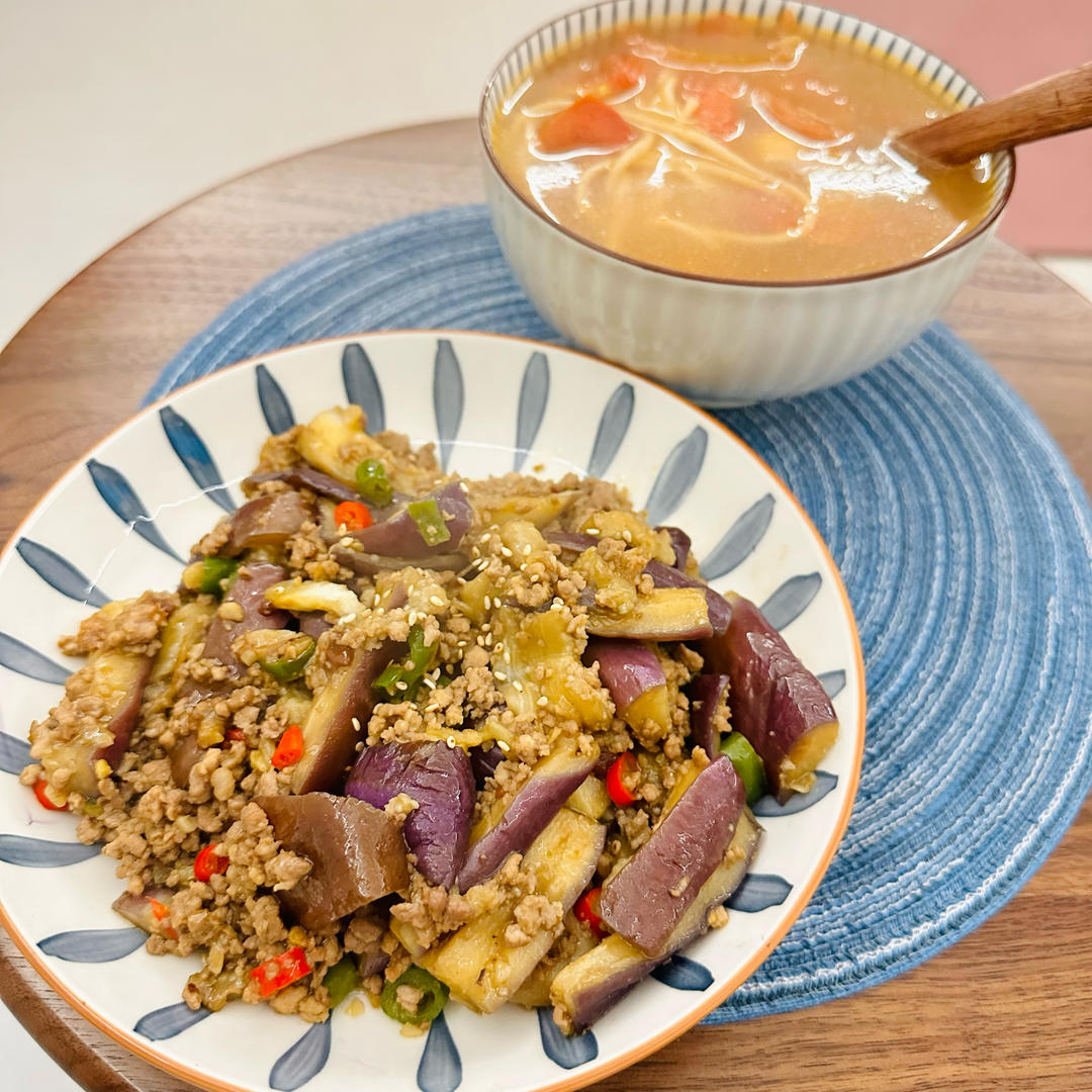 肉末茄子