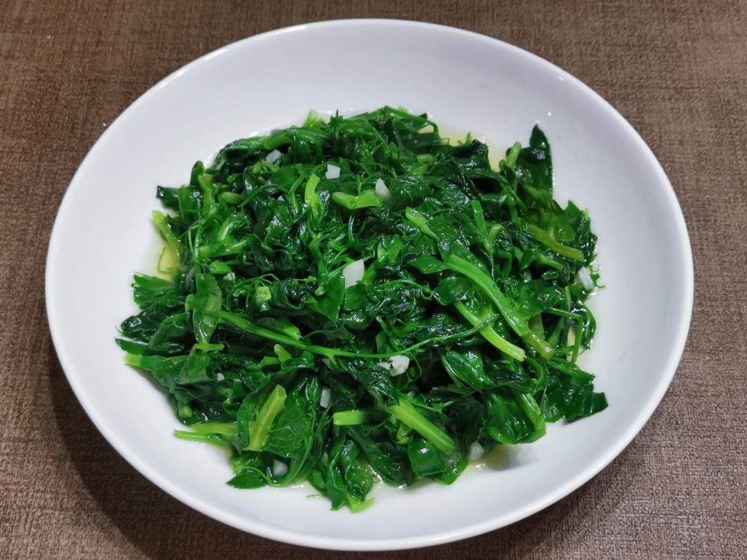 清炒豌豆尖的火候秘籍