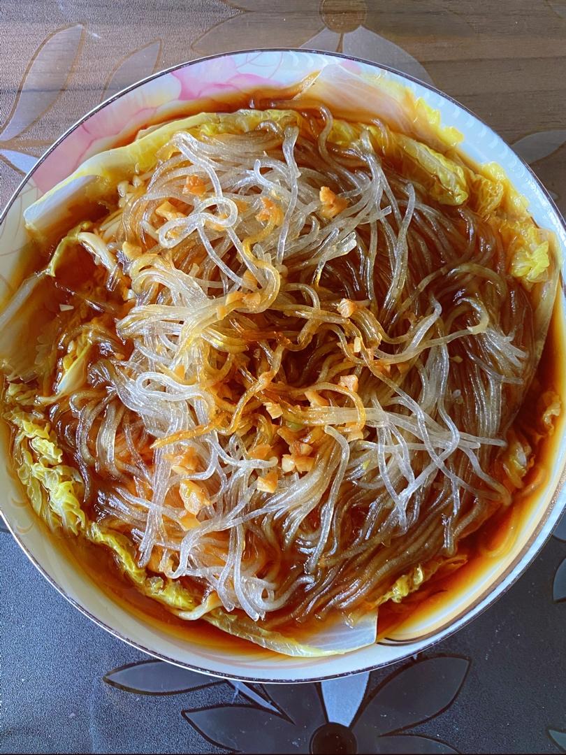 蒜蓉粉丝娃娃菜