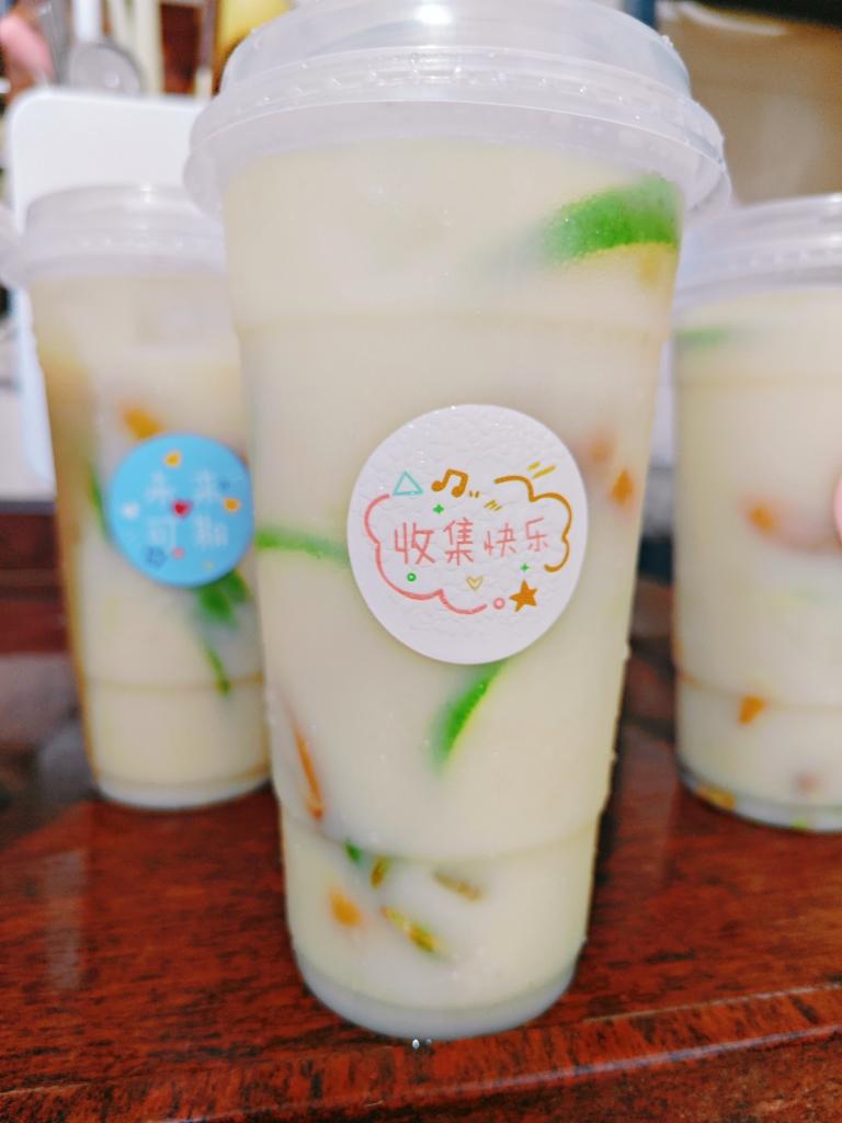 黄皮益力多柠檬茶
