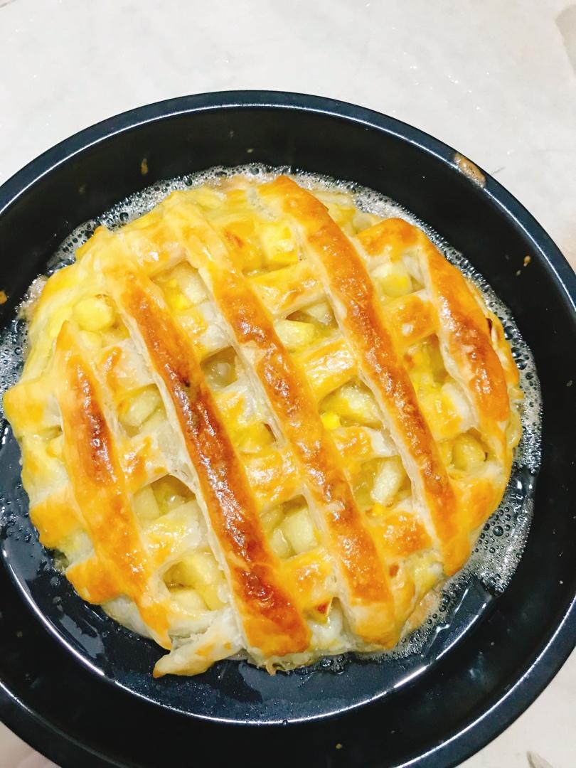 简易快手苹果派