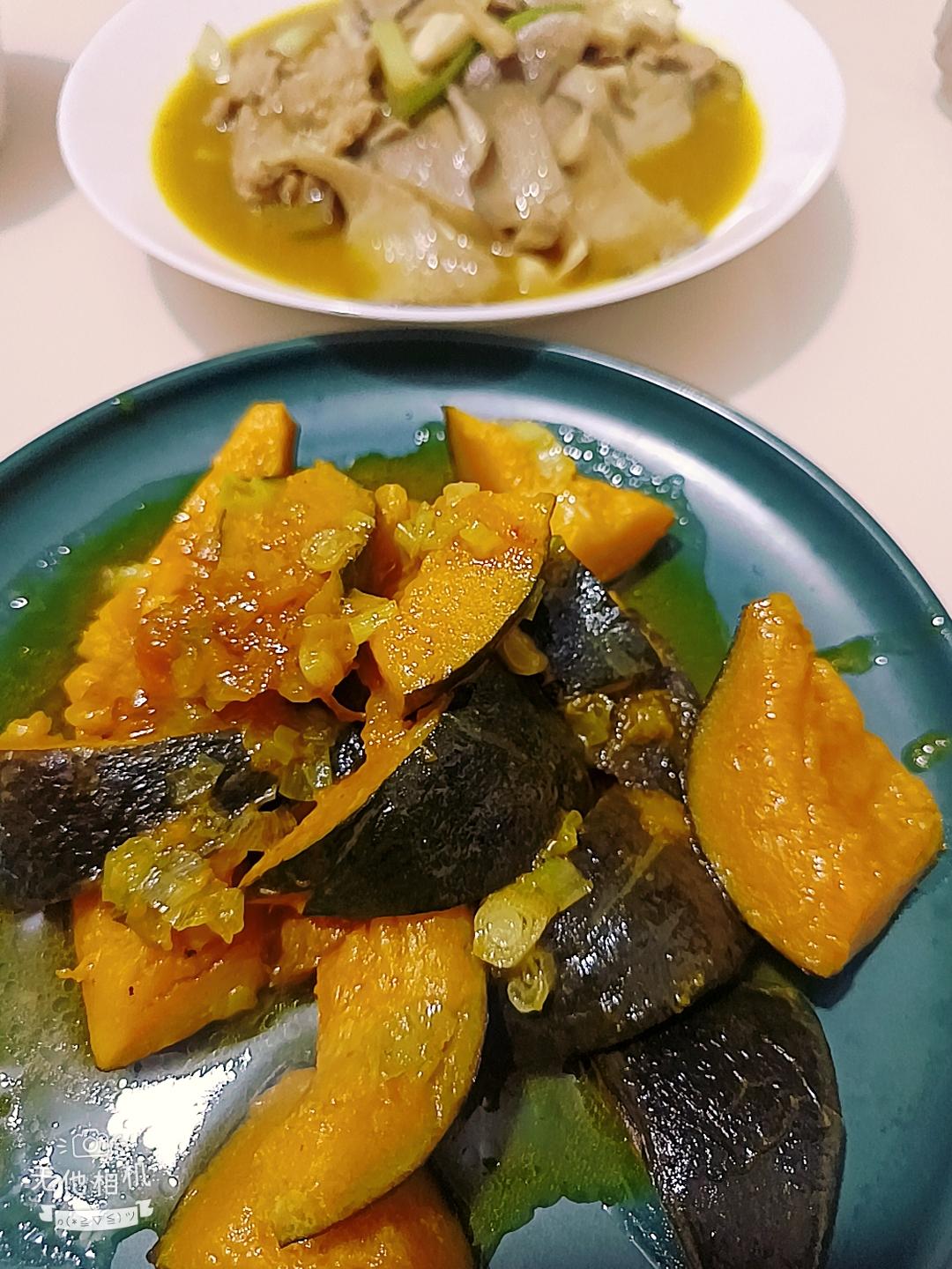 清炒南瓜