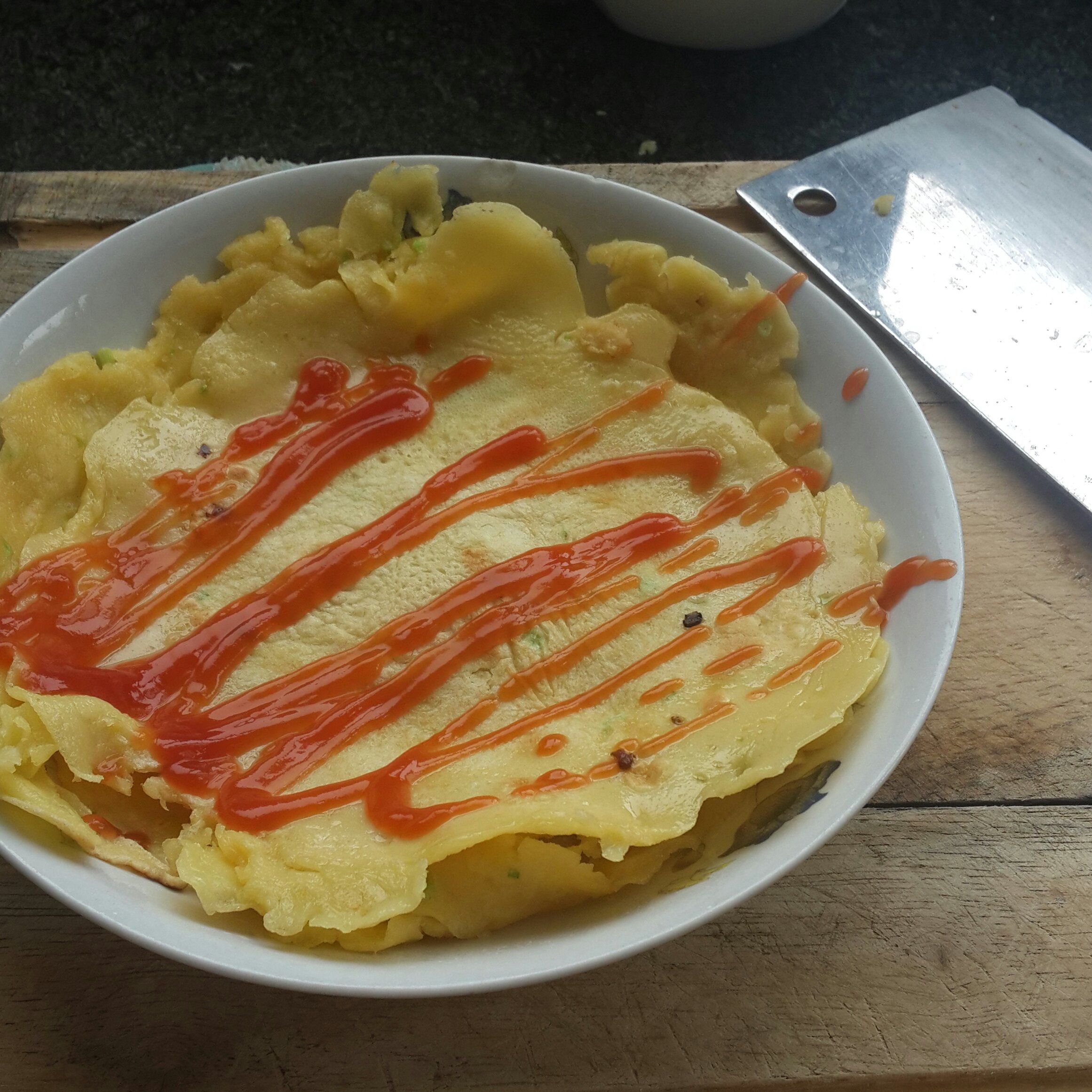香葱鸡蛋饼