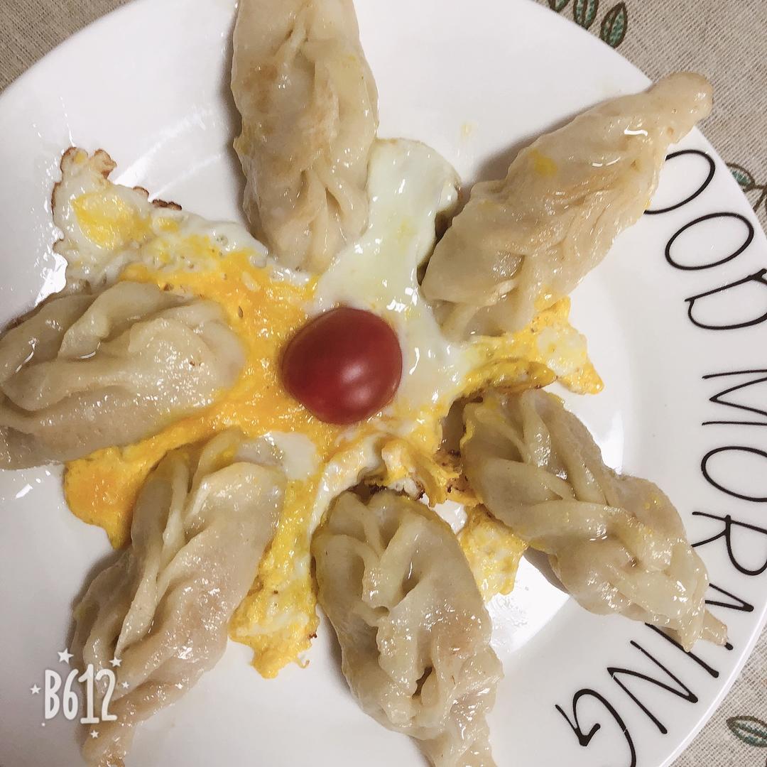 懒人快手抱蛋煎饺