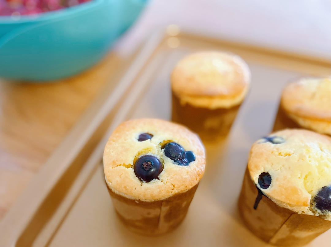 五招烤出一个蓬松湿软的空气玛芬蛋糕