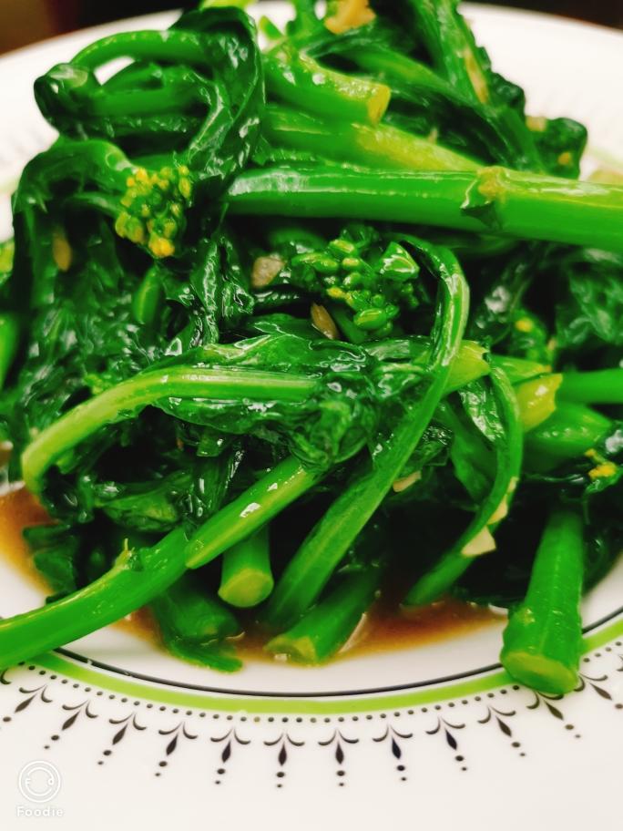 蚝油菜心的做法