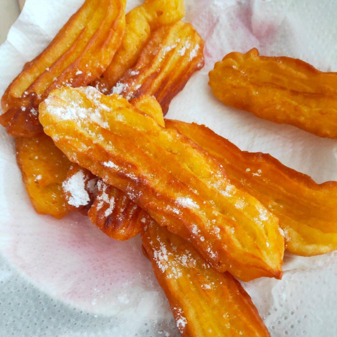 吉事果🌸外酥内软❗️巨好吃的西班牙油条