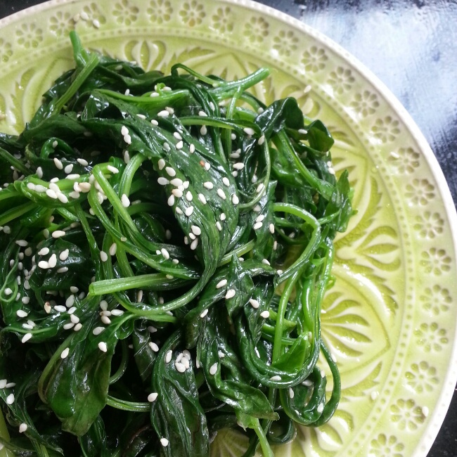 姜汁菠菜