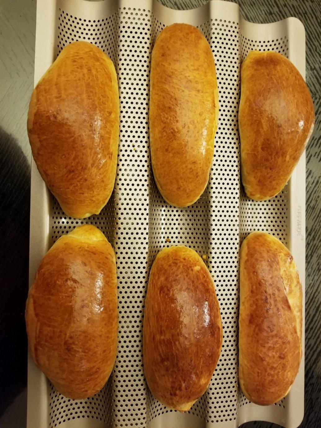 热狗面包胚（短棍面包）