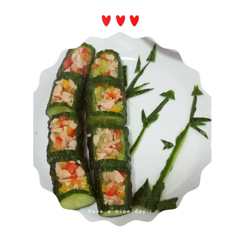 翠竹报春——虾仁炒玉米粒