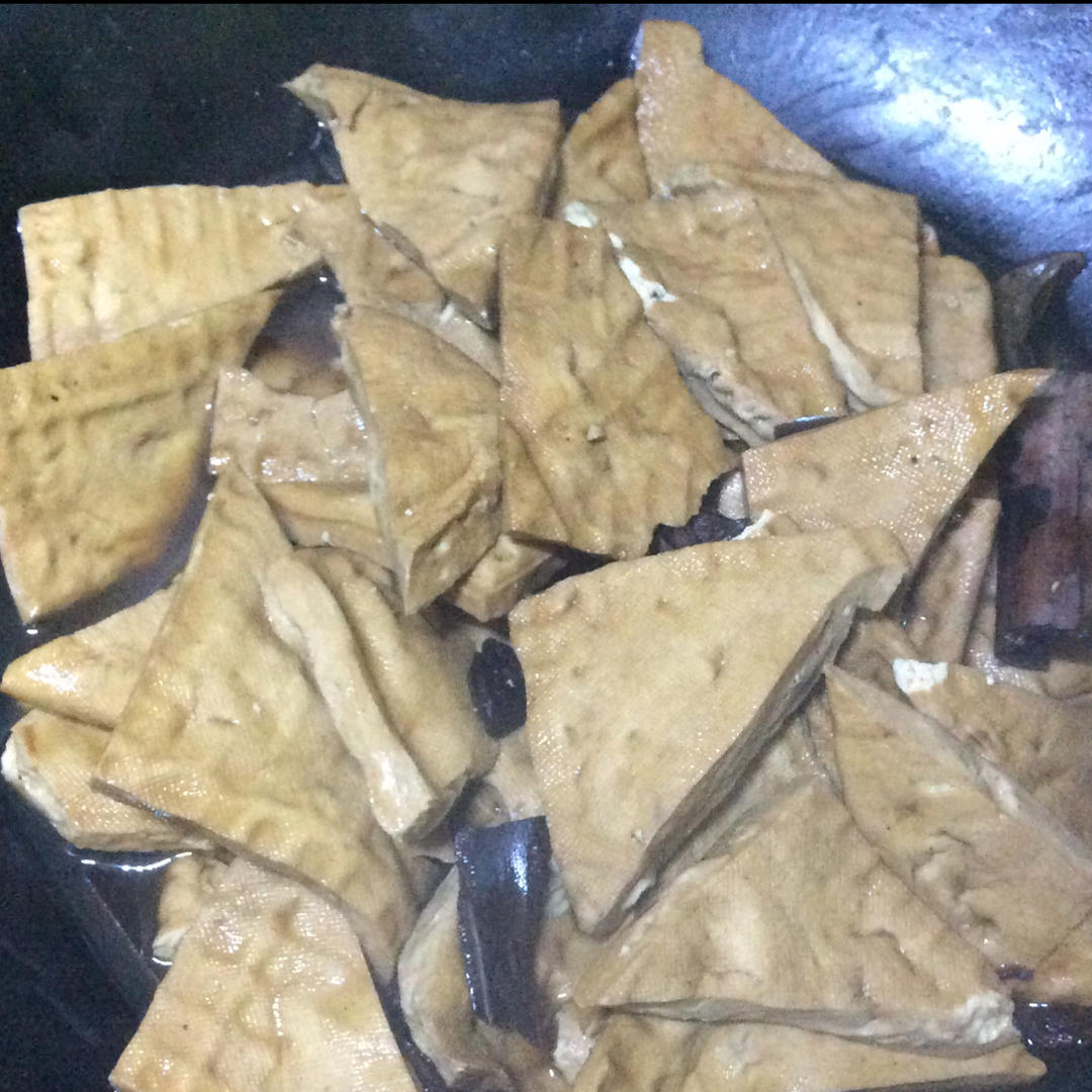 五香卤豆腐干