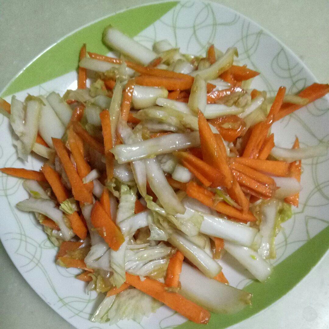 凉拌白菜丝