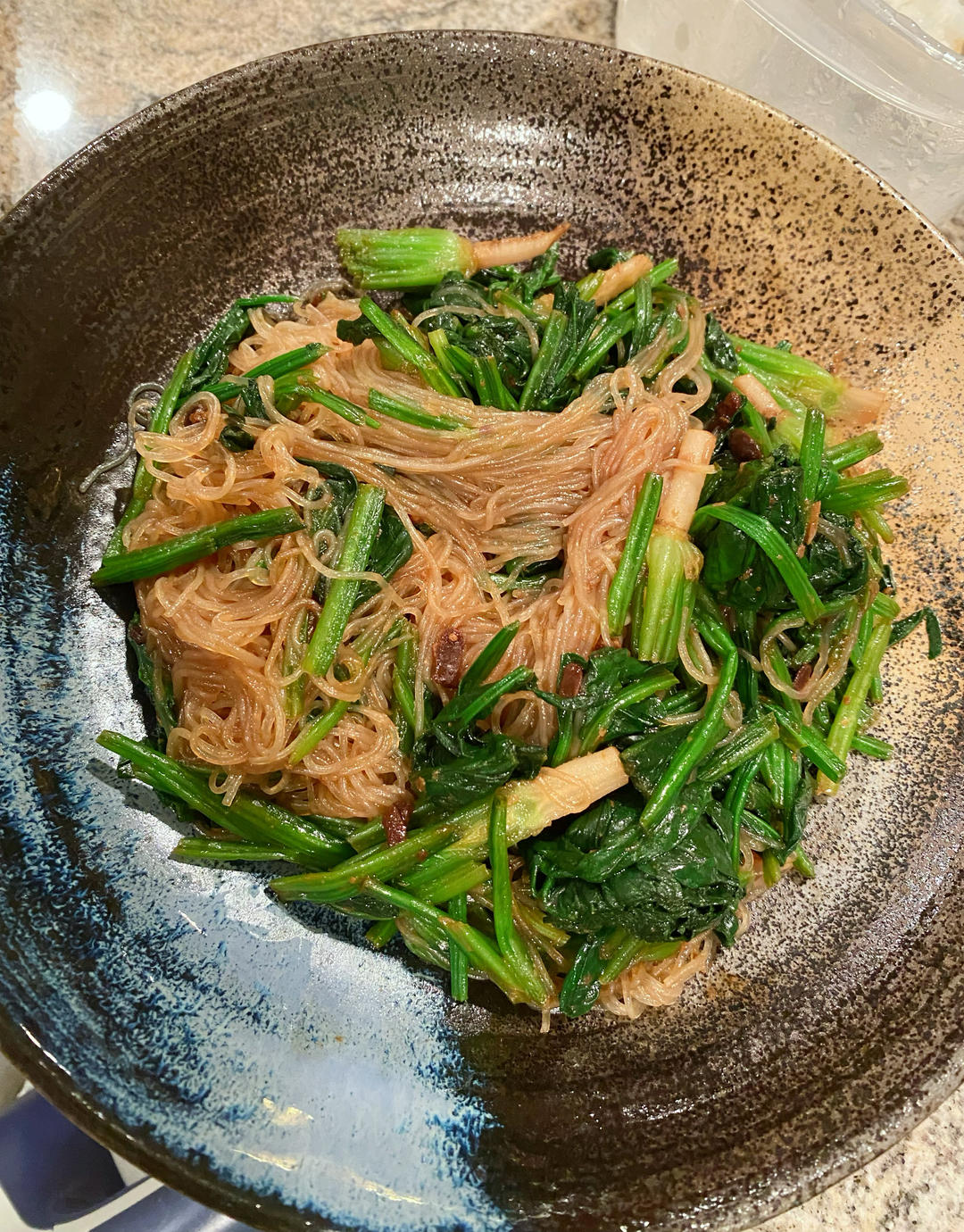 酱拌菠菜粉