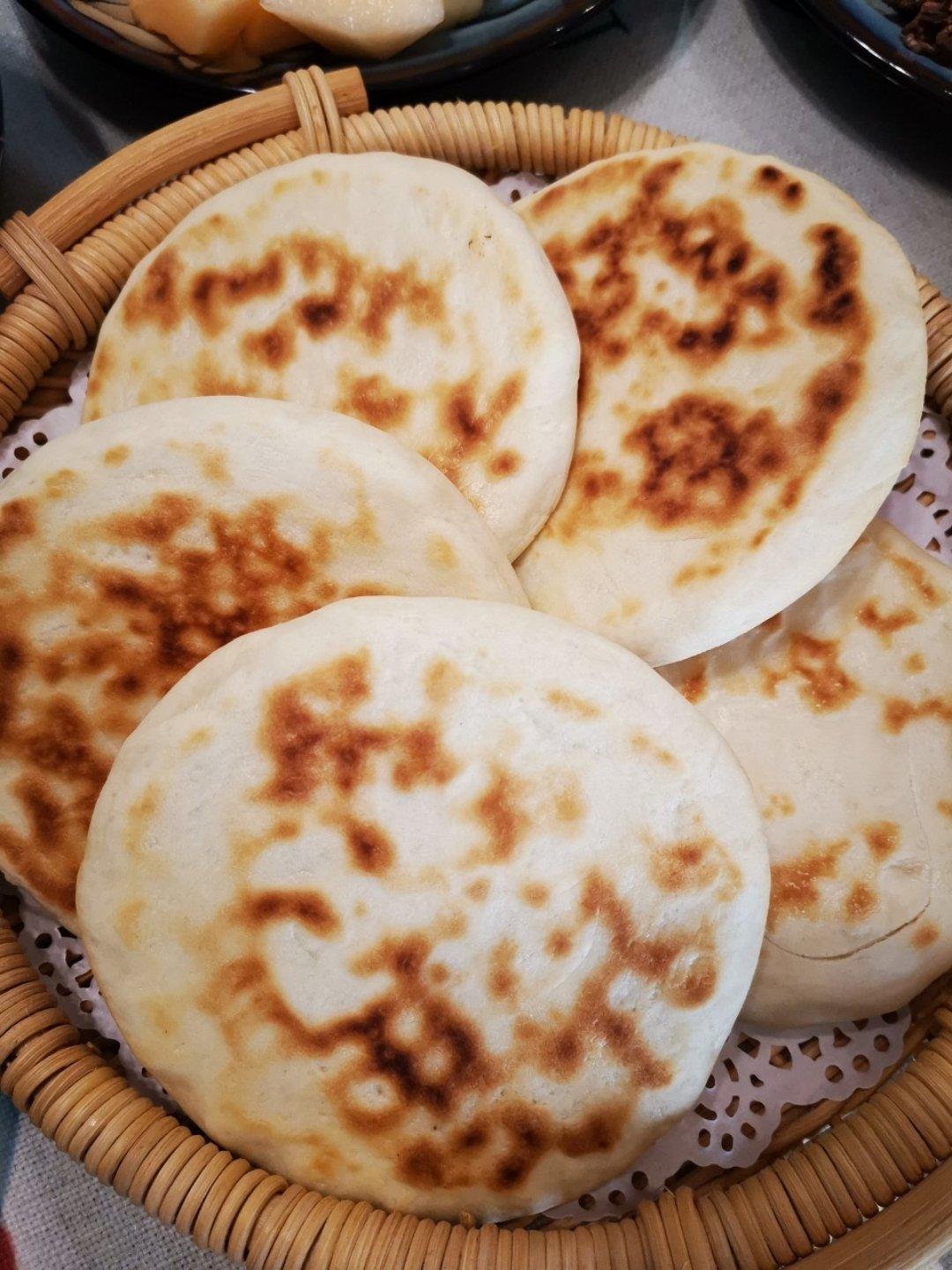 漂亮的苹果做的【陕西特色】白吉馍