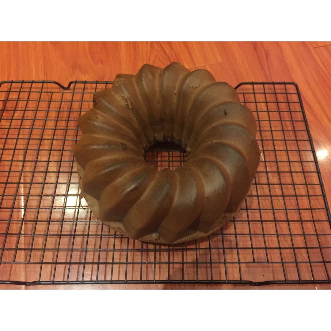 乐葵萨瓦林巧克力戚风蛋糕8寸