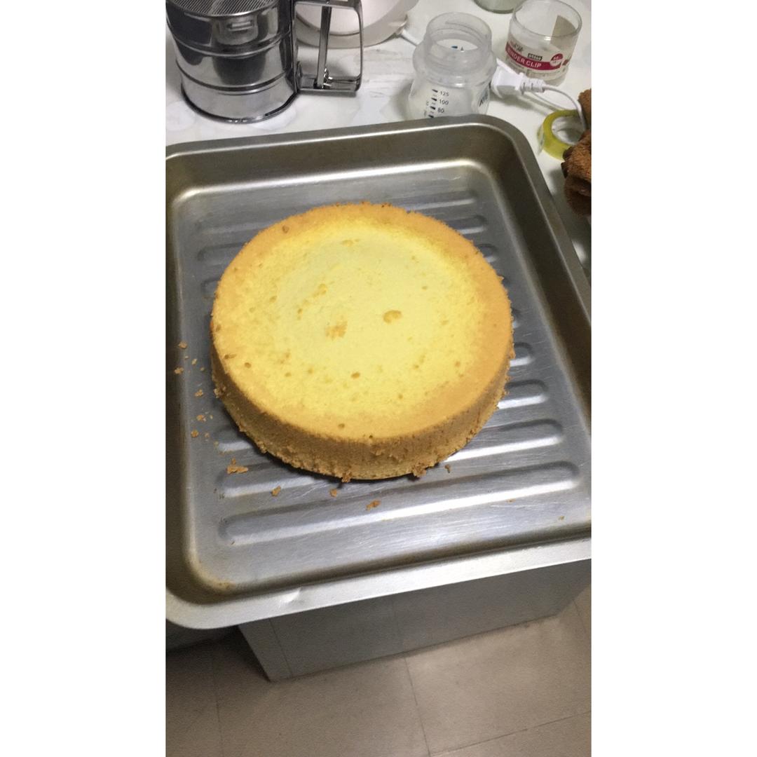 烤箱做蛋糕（戚风蛋糕的做法）