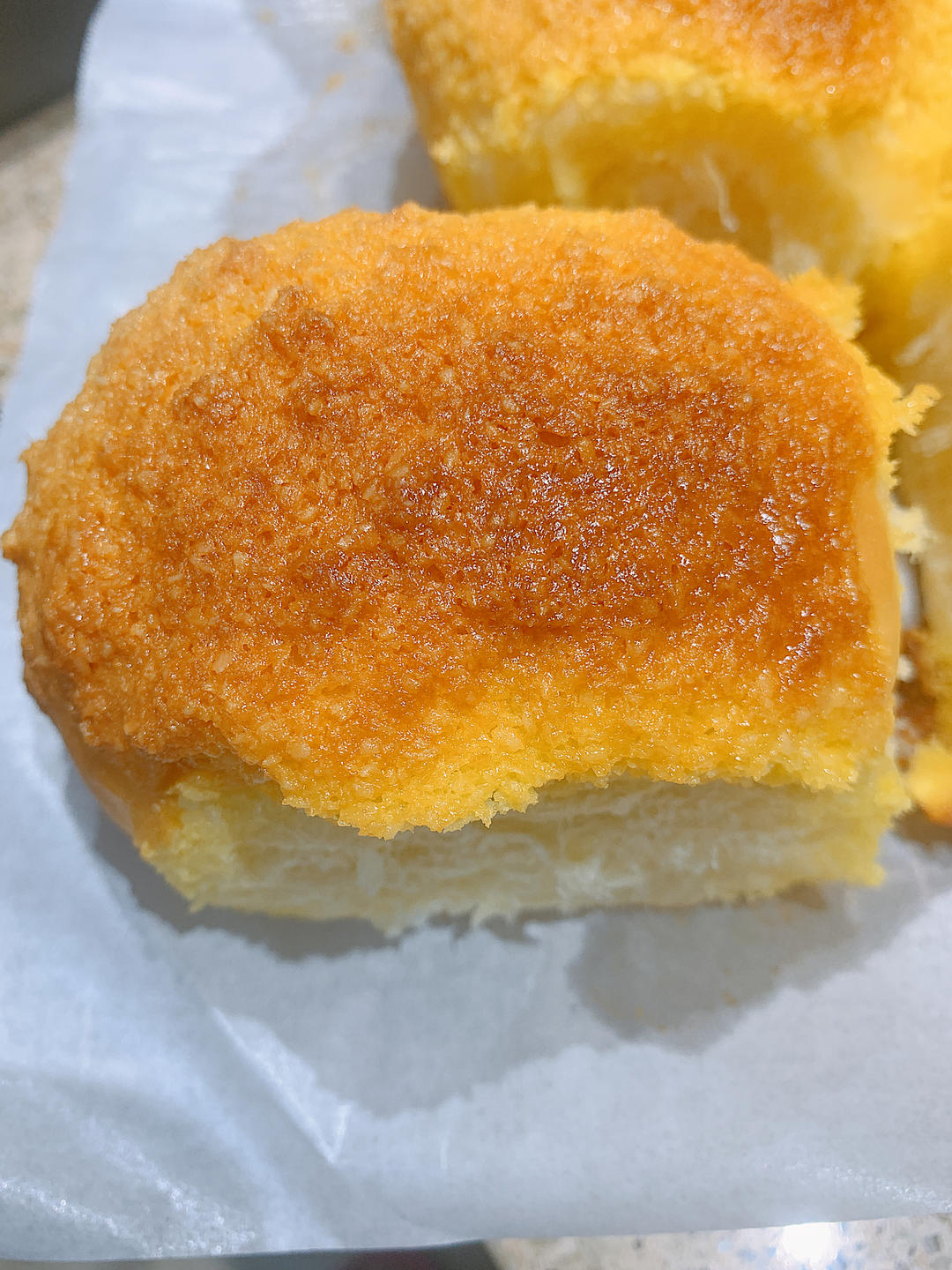 椰蓉餐包（一次发酵，玉米油版，或黄油）