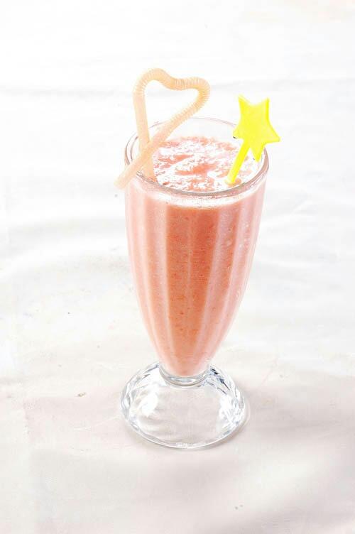 懒人的西瓜奶昔的做法