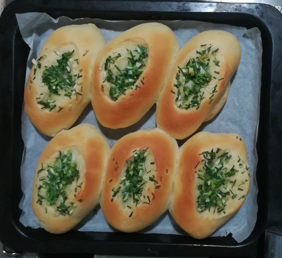 台式青葱面包