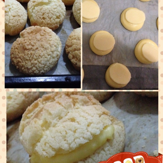 十分美味的酥皮泡芙