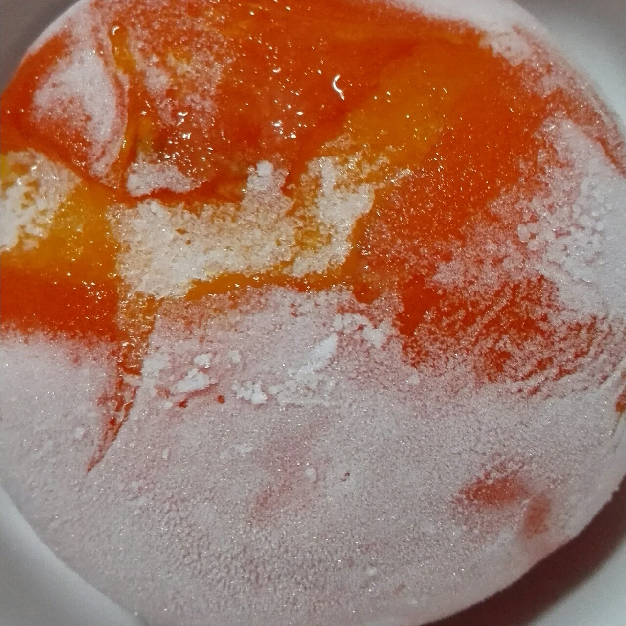 不过流年做的冻柿子