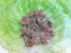 肉馅洋白菜（cabbage roll）的做法 步骤4