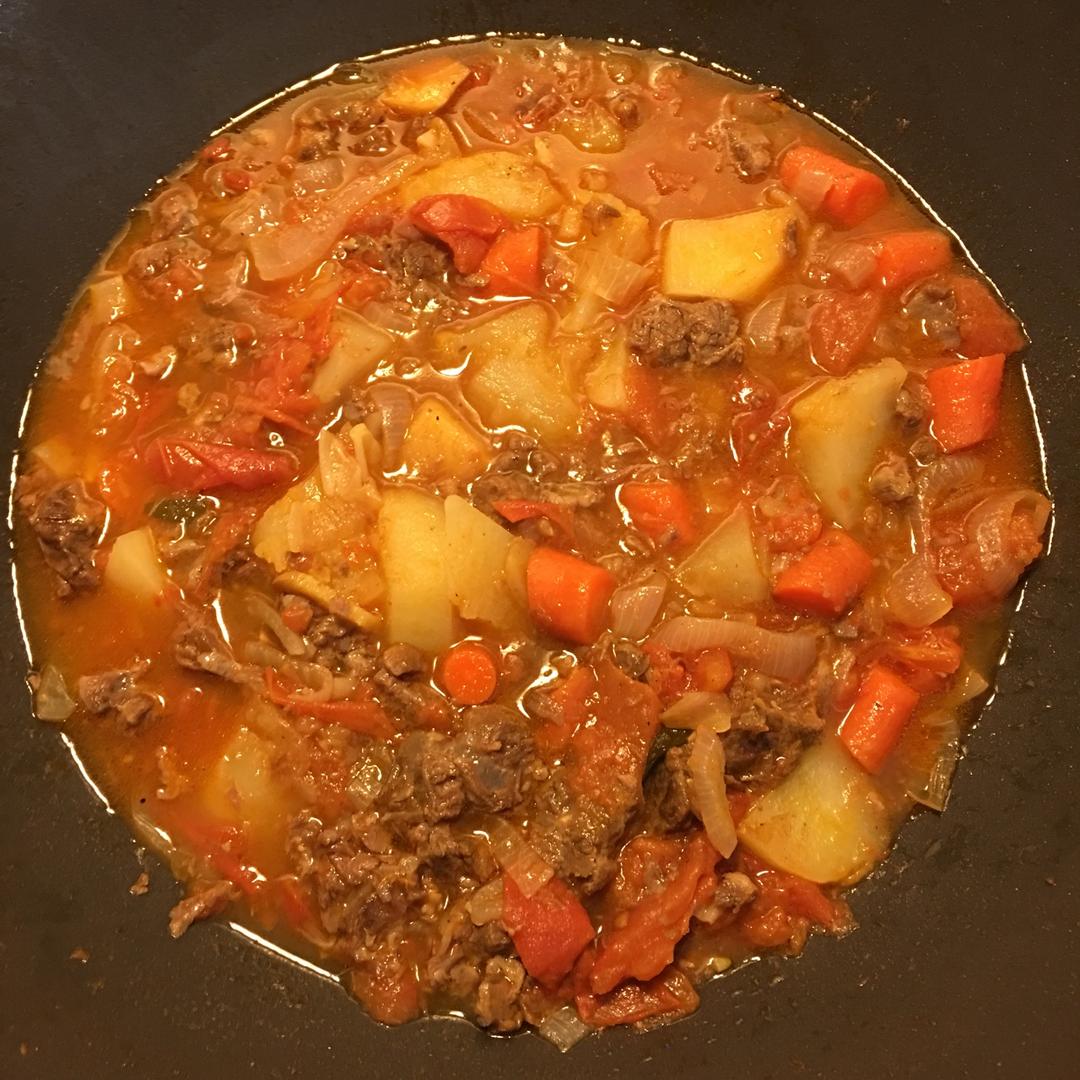 土豆炖牛肉