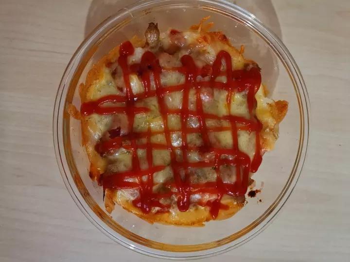 番茄肉酱焗饭 -- 松下SC300B烤箱版