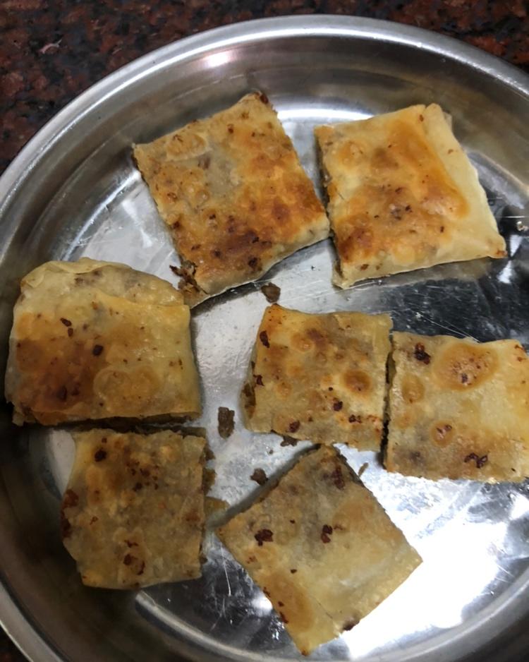 【牛肉千层饼】啊！肉饼！千层！酥香！过瘾！
