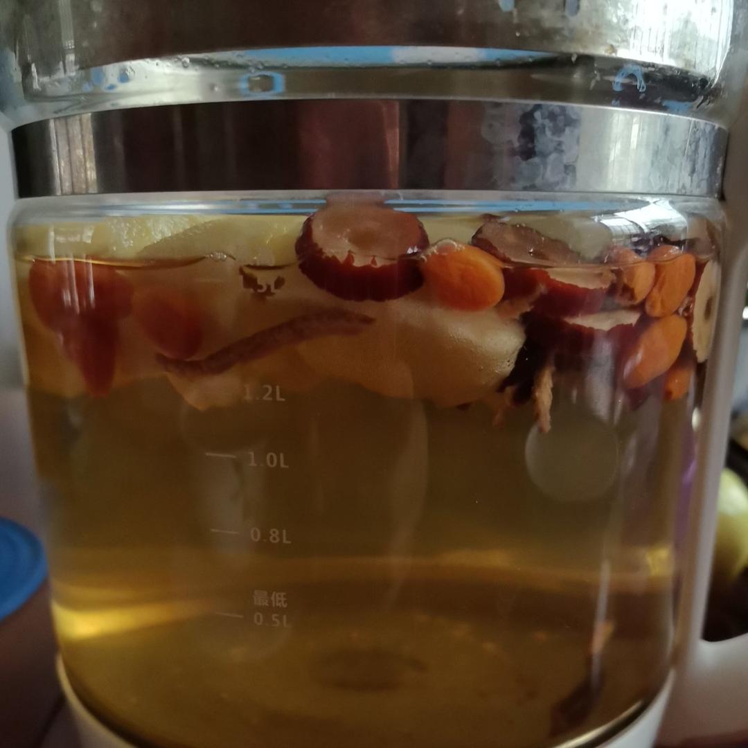 红枣苹果山楂陈皮枸杞水