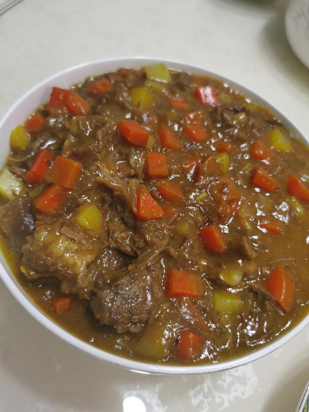 爸爸的最爱-咖喱牛肉