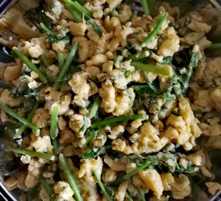 鸡蛋的各种演绎法：茴香炒鸡蛋