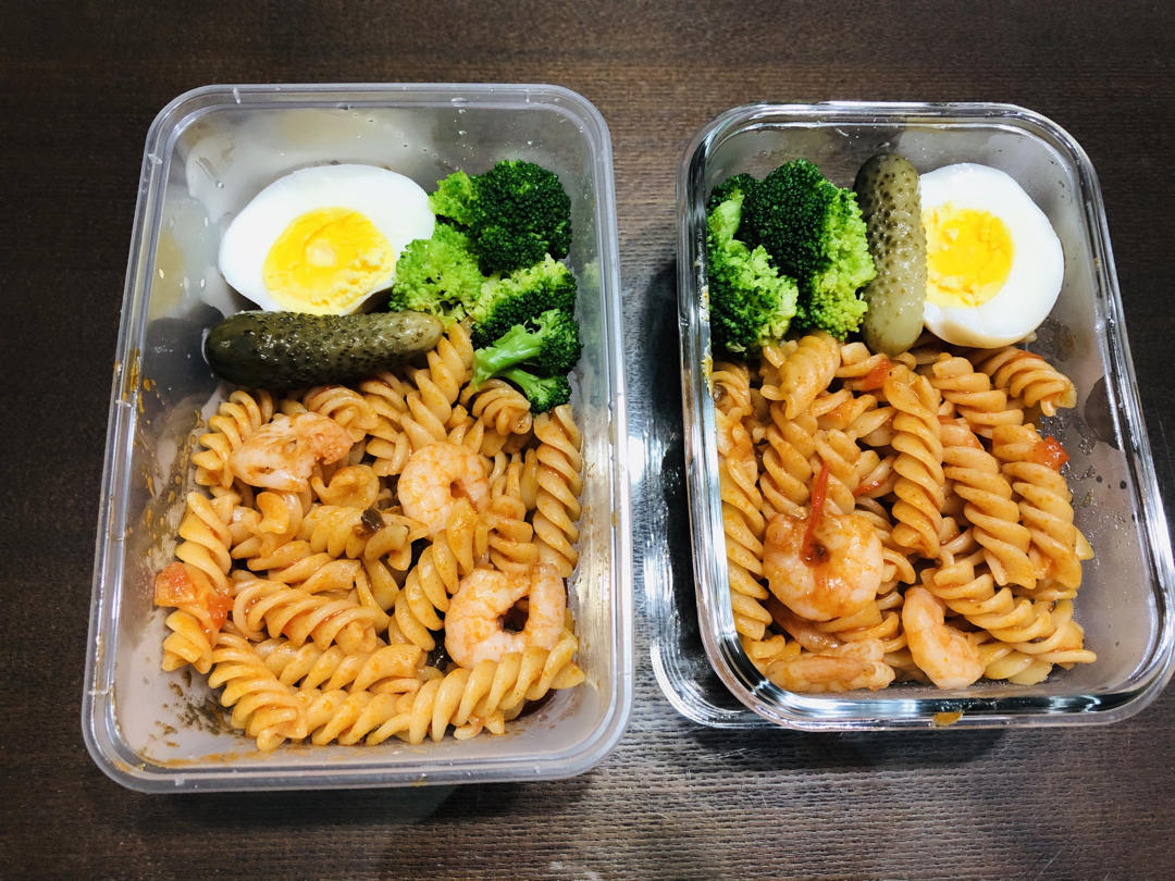 减脂|美味又低脂的虾油虾仁意大利面