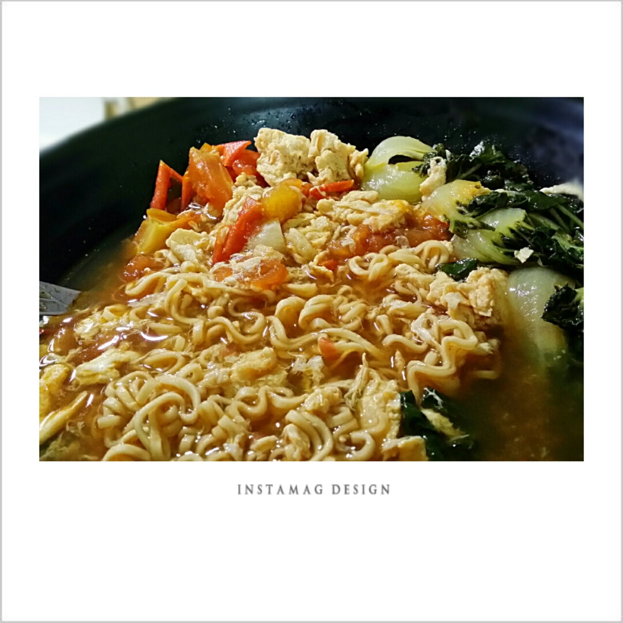 超级入味好吃的番茄鸡蛋面