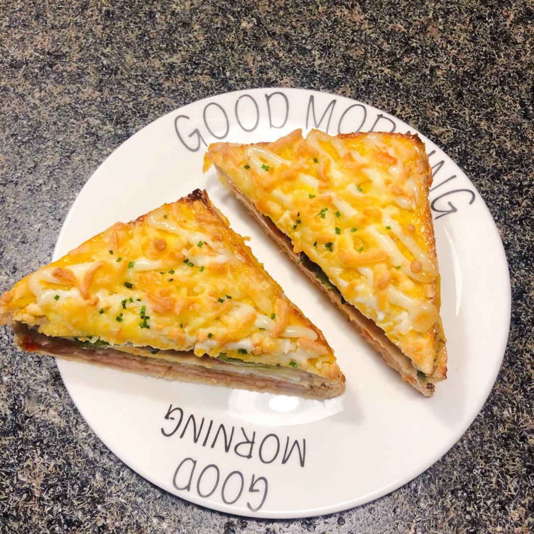 全麦三明治（烤箱版）