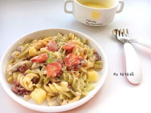 白酱意面➕土豆玉米浓汤的做法 步骤1