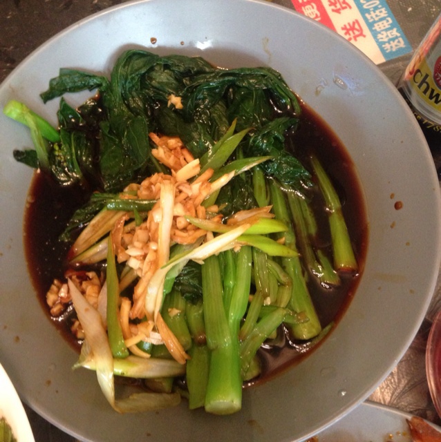白灼菜心