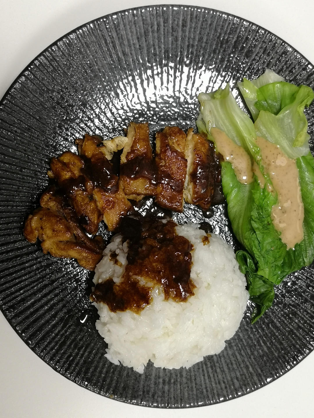 照烧鸡腿饭