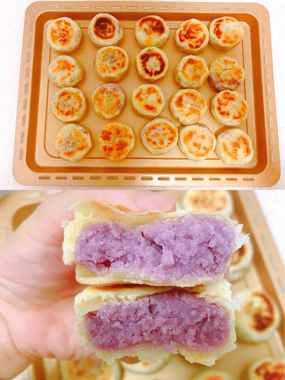 超详细❗酥到掉渣～芋泥酥❗巨好吃🔥超简单的做法