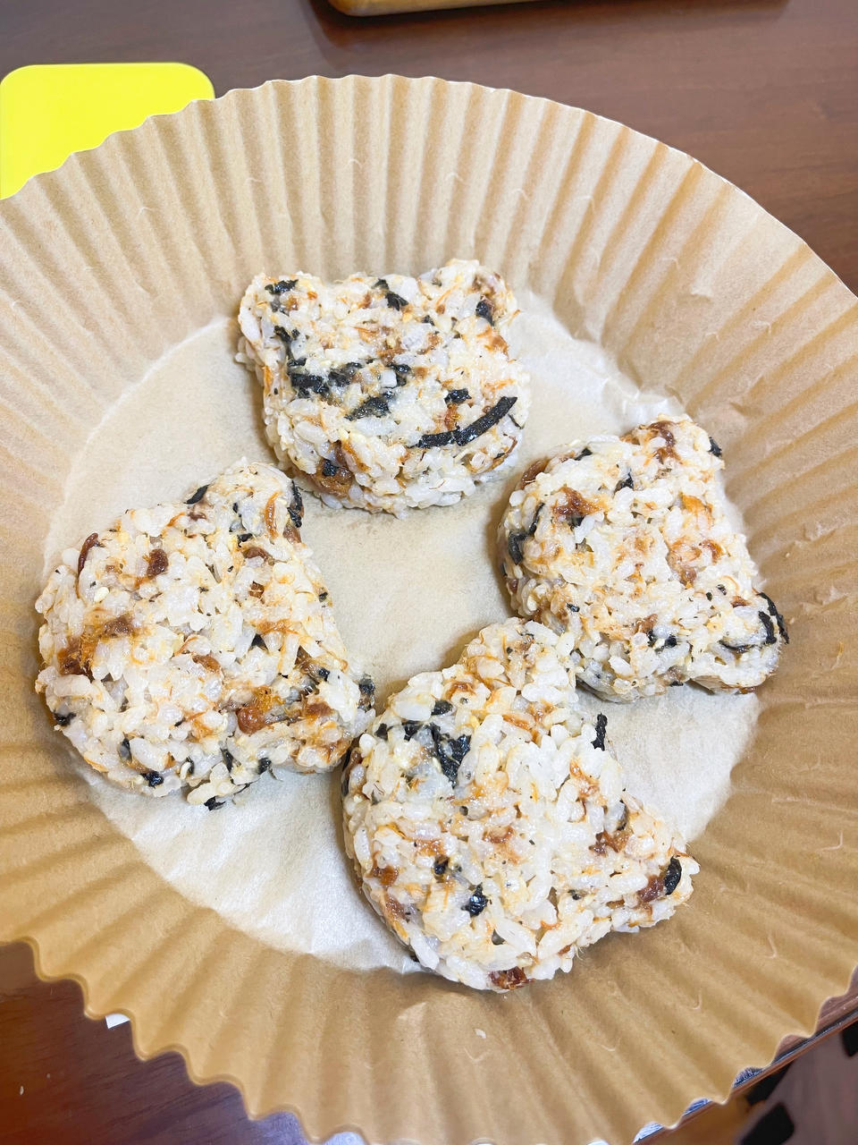 空气炸锅烤饭团