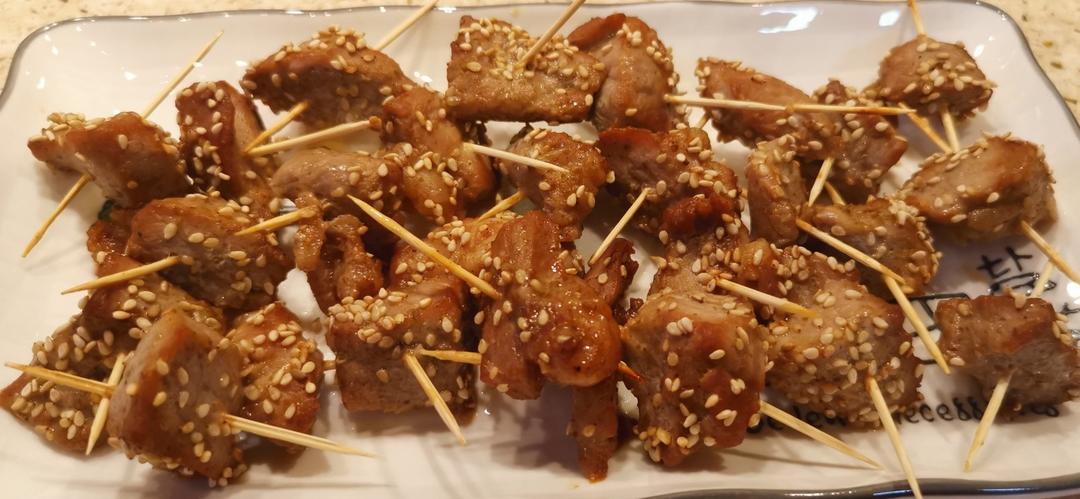 香烤牙签肉