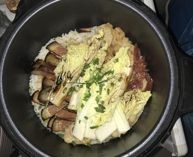 单人食-电饭煲仔饭的做法