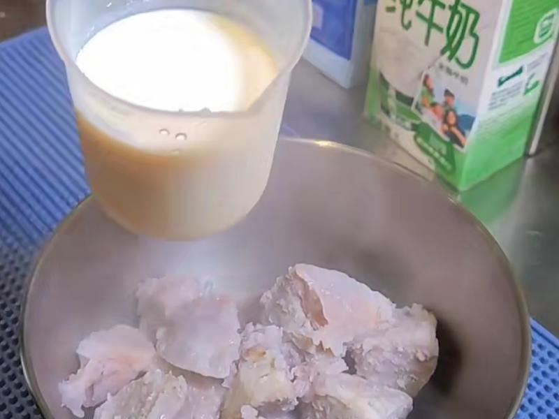 纯奶手撕吐司的做法 步骤1