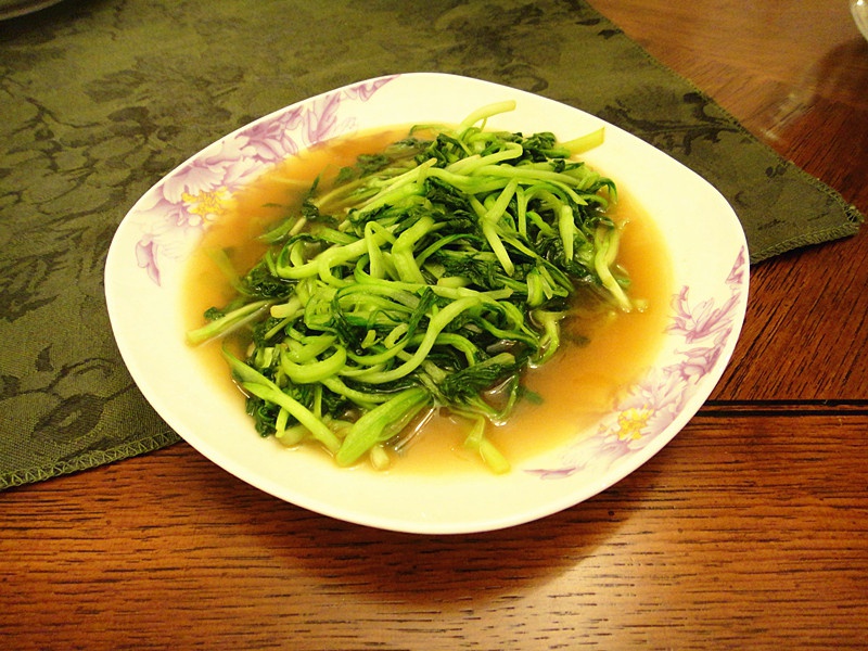 清炒鸡毛菜