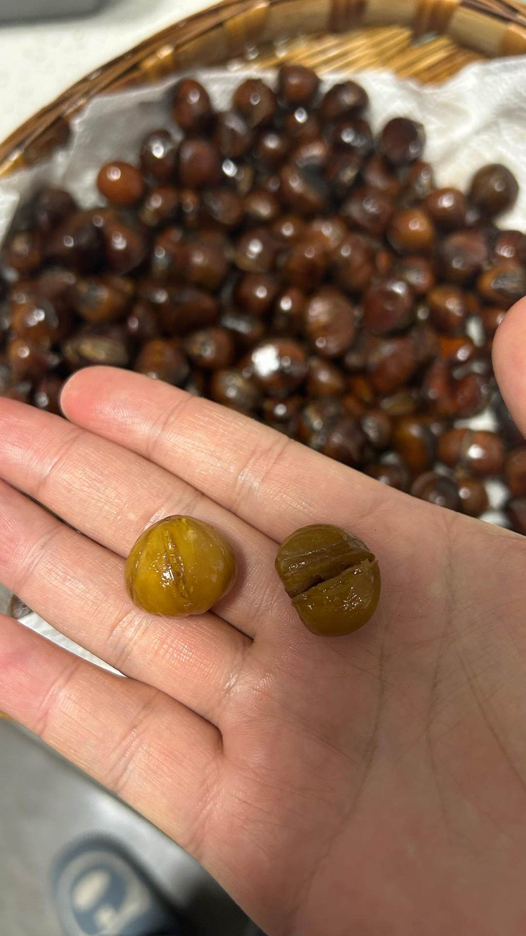 ‼️香甜软糯‼️轻松好剥㊙️烤箱版糖炒栗子